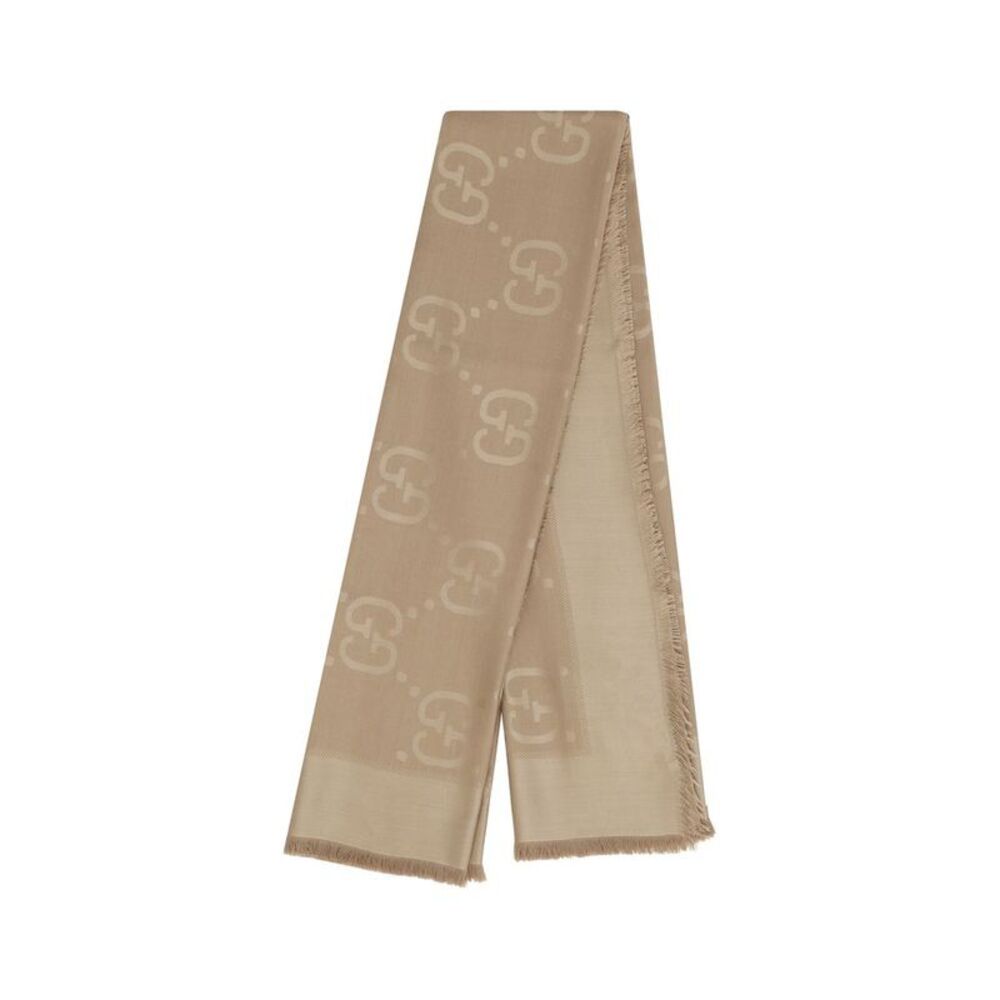 Gucci Brown Wool Oves Aries Women's Scarf - Picture 2 of 2
